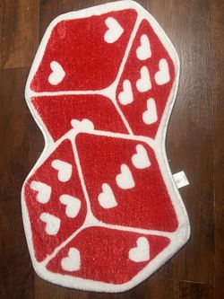 Dice Hearts Rug