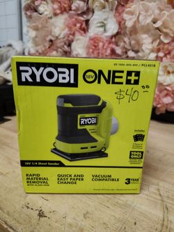 RYOBI
ONE+ 18V Cordless 1/4 Sheet Sander (Tool Only