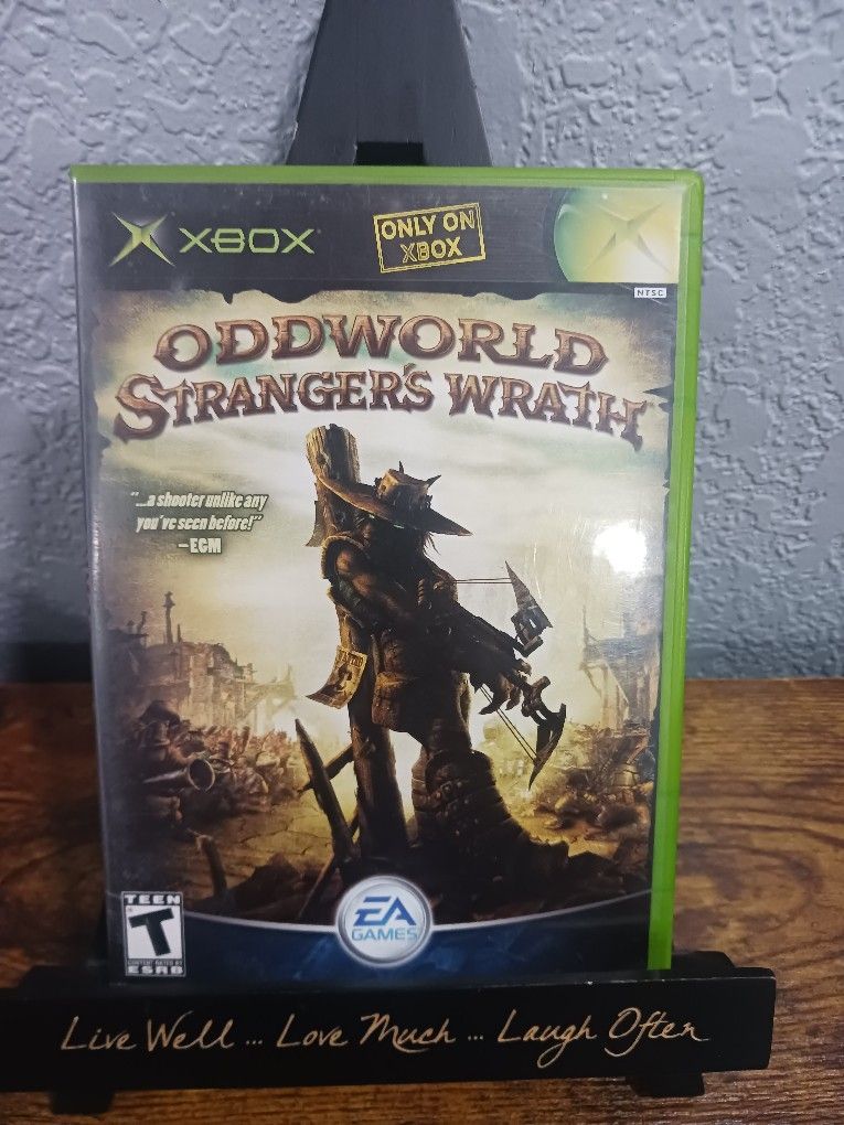 Oddworld: Stranger's Wrath (Microsoft Xbox, 2005) ■Tested ■Good Disc ■Complete