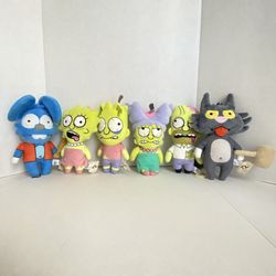 The Simpsons Horror Zombie 10” Plush Plushies Rare