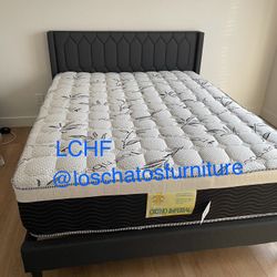 Queen Size Bed And Mattress 