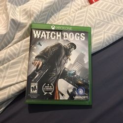 WATCHDOGS/XBOX ONE console game
