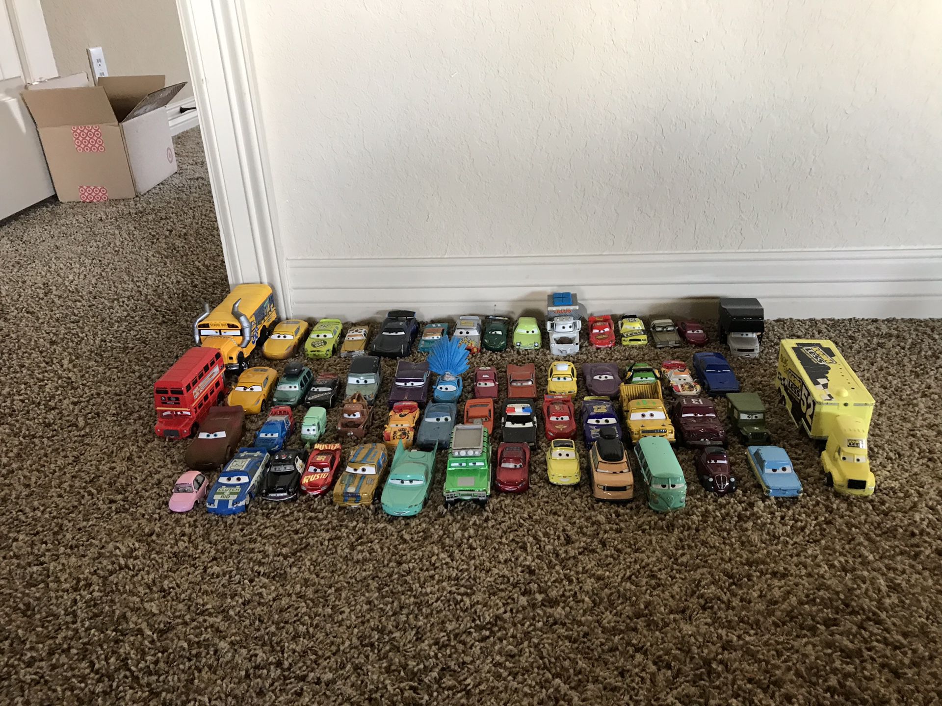 56 Cars from Cars Movie!!