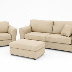 Full Couch Set (Well-Loved, Pet-Friendly Home)