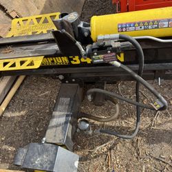34 Ton Log Splitter 