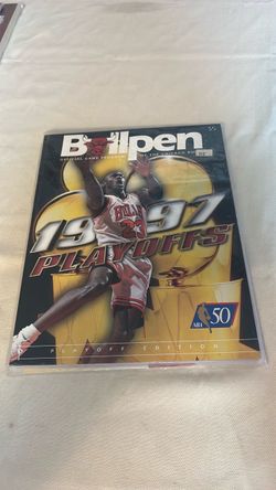 1997 Chicago Bulls Playoffs Official Game Program