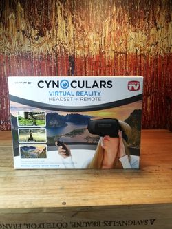 Virtual Reality Headset & Remote New