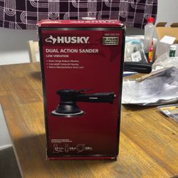 Husky Dual action sander 