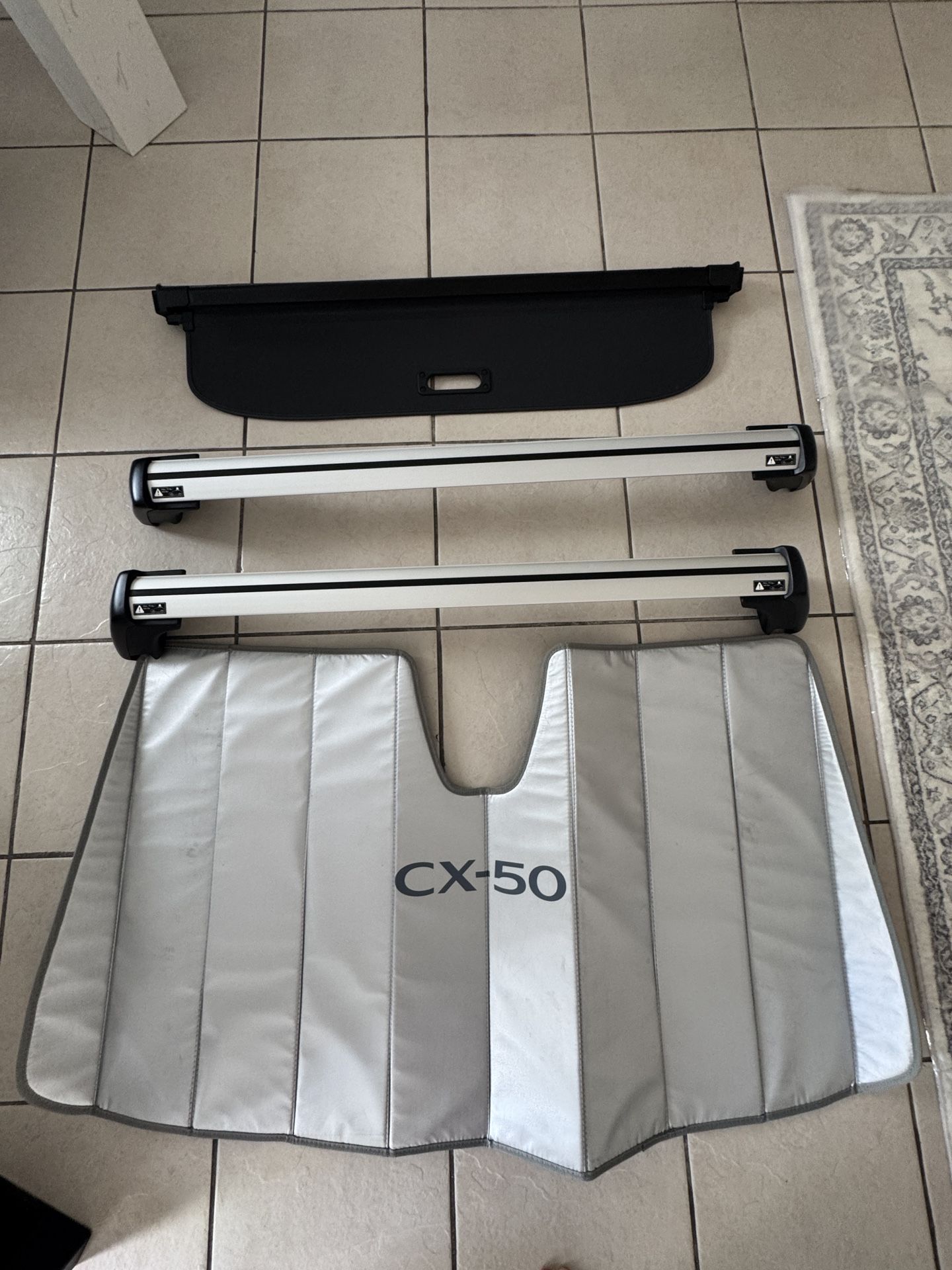 Mazda OEM Roof rack/ Cargo cover / Windshield