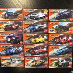 15 Matchbox Cars In Original Boxes.  Diecast Hot Wheels Johnny Lightning 