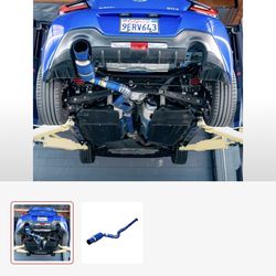 Areo dynamic single exit exhaust for gr86/frs