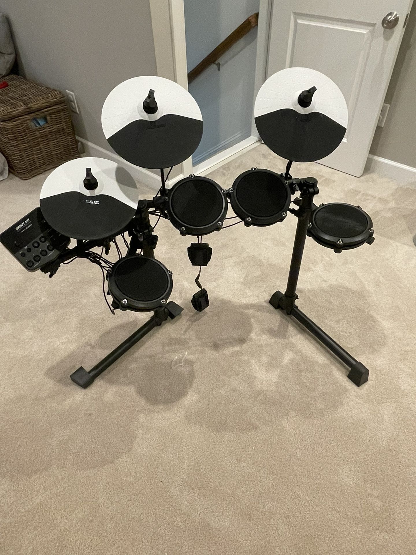 Kids Electric Drum Set- $100