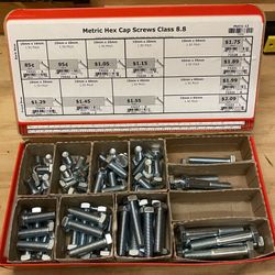 Metric Hex Cap Screws Class 8.8
