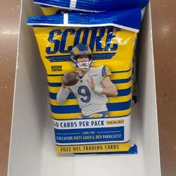🏈🏈🏈2022 Panini NFL Score Football Jumbo Cello Fat Pack's BRAND New UNOPENED FACTORY SEALED‼ 