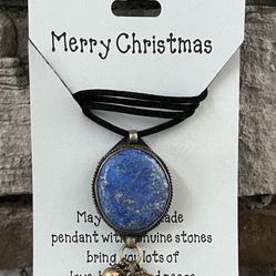 Antique Lapis Lazuli Pendant 