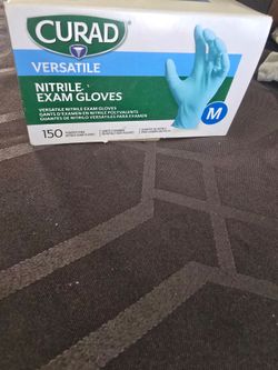 Gloves size M, each box has 150 count