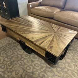 Factory Cart Coffee Table