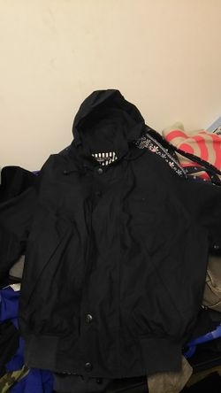 Nautica Cotton Jacket (M) Navy Blue