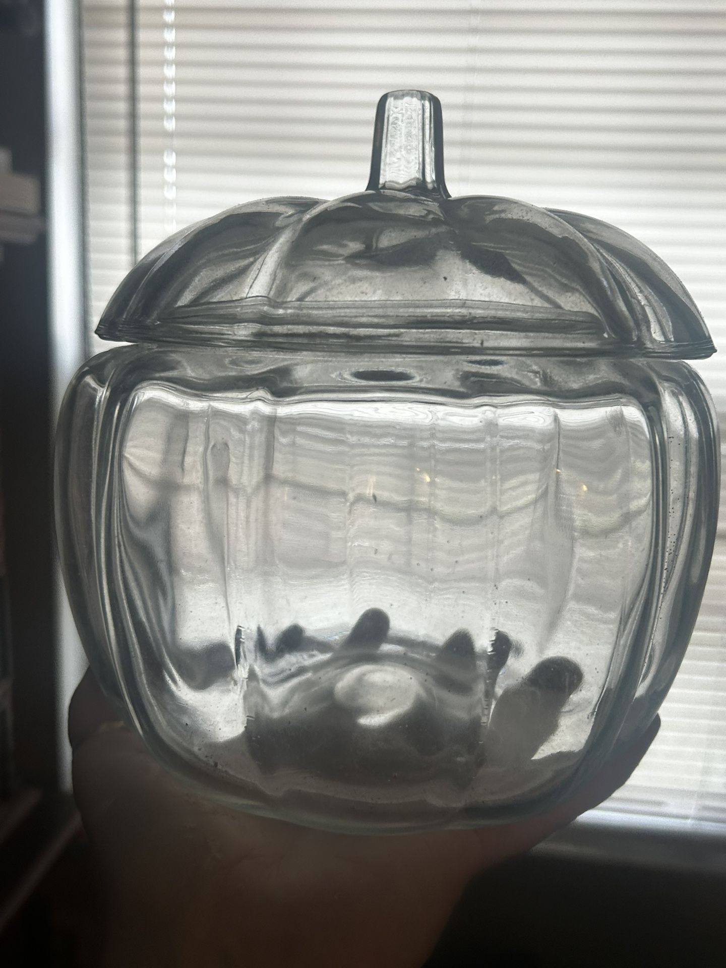 Solid Glass Pumpkin