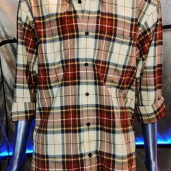 Orvis Plaid Button-Up Shirt Men’s NWOT