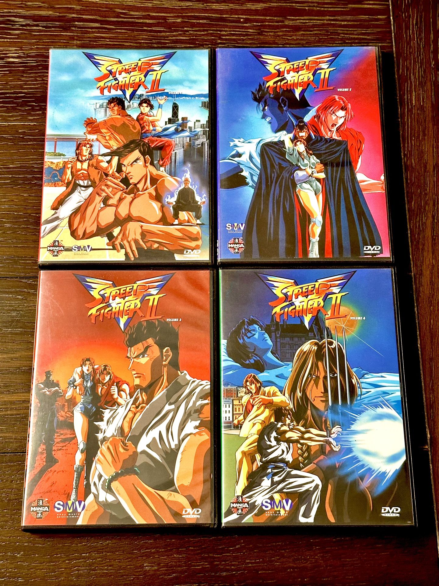 Street Fighter II V Animated DVD Series