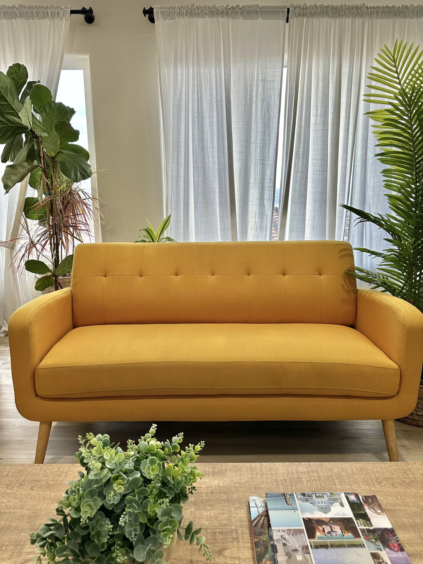 Cute Yellow Couch