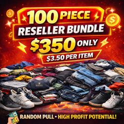 🔥 WHOLESALE-STYLE 100 PIECE RESELLER LOT 🔥 $350 ($3.50 EACH) RANDOM