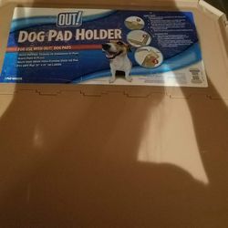 Dog pad holder & 50 potty pads