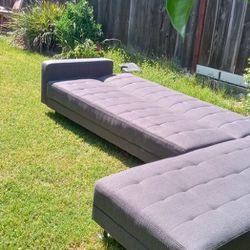 Two Piece Couch Bed Sofa Bed
