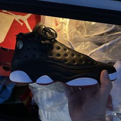 Black On Black Jordan 13’s Brand New 