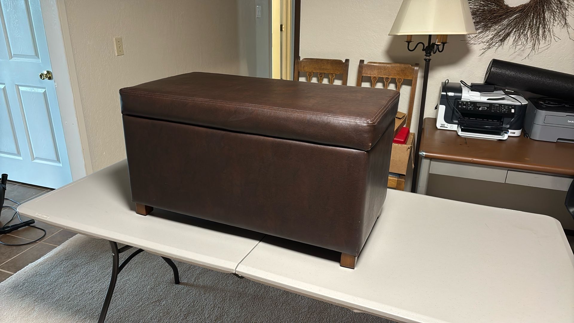 Box- Chest With Flip Up Lid For Toys, Shoes32" L X 16" W X 16" H