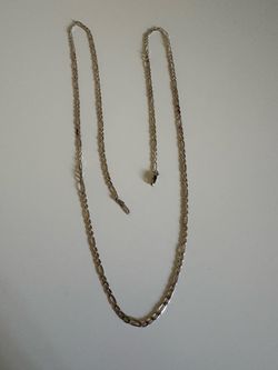 Silver necklaces