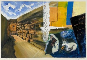 Dex Verner Collaged Prints Unframed