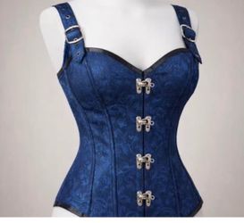 Dark blue corset