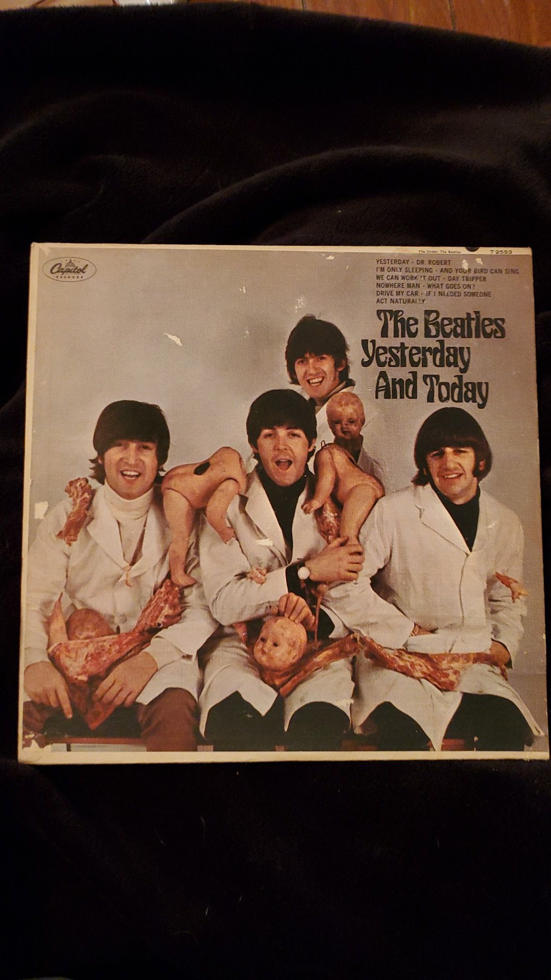 The Beetles Yesterday and Today Album original LP