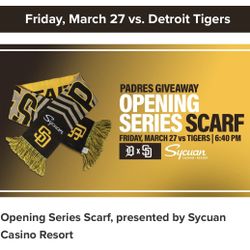 Opening scarf Giveaway