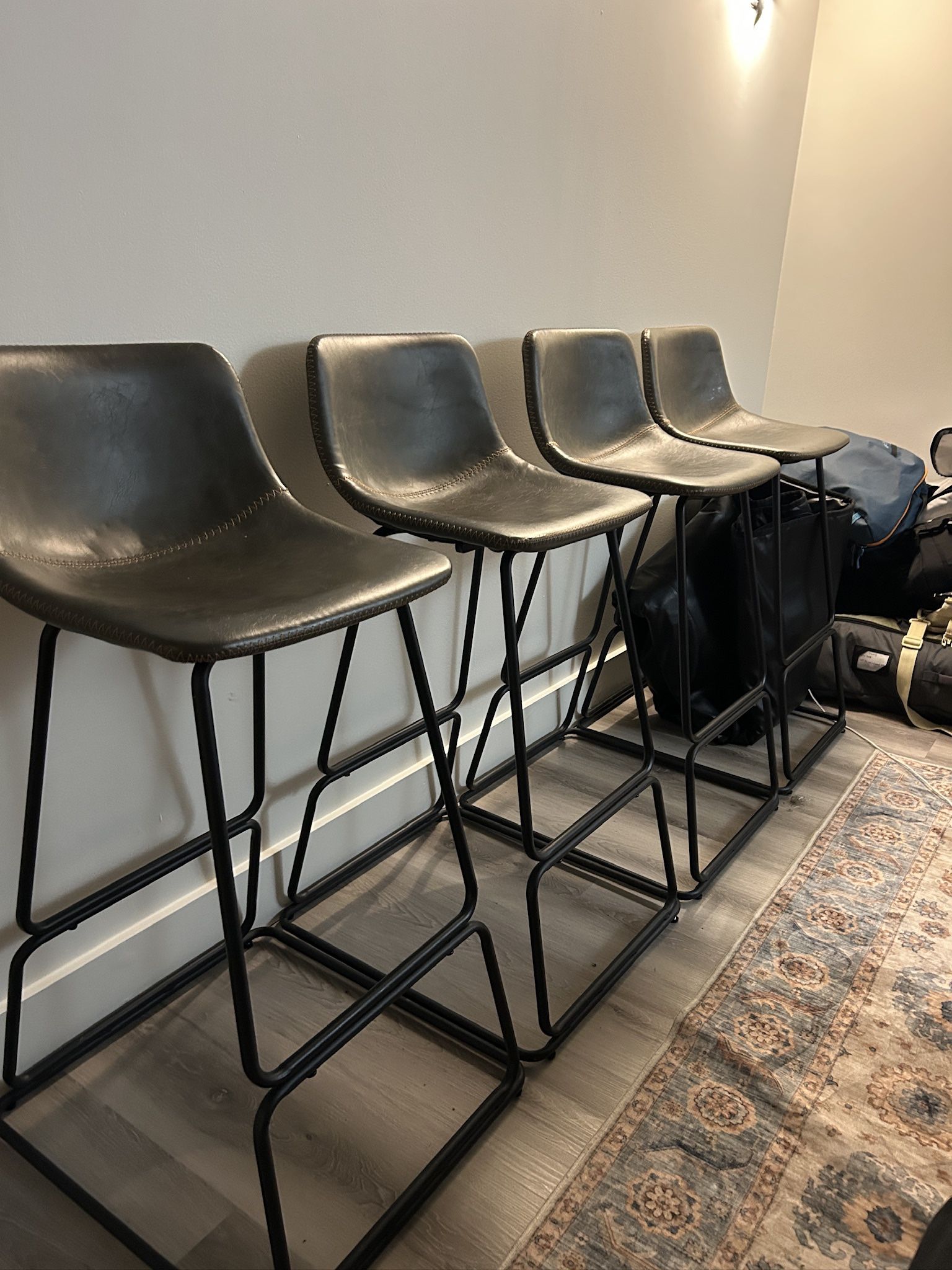 Bar stools (set of 4)