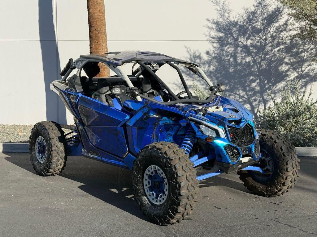 2022 Can-Am Maverick X3 X Rs Turbo Rr With Smart-Shox Intense Blue / Carbon Black / Cha