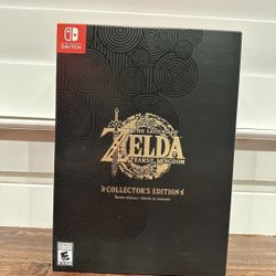 Nintendo Switch Legend of Zelda Tears of the Kingdom Collector's Edition 