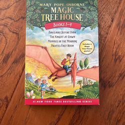 Magic Treehouse Book Series 1-4