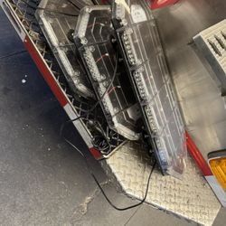 Amber And Red Lights 