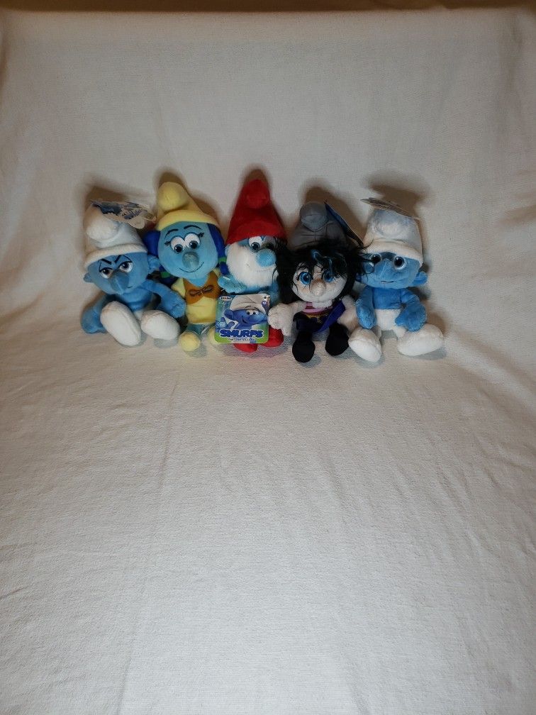 Smurf Bean Bag Plushes