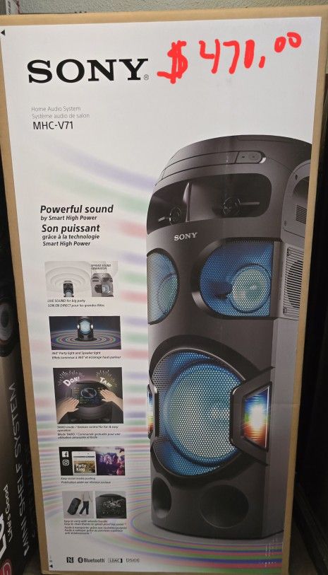 SONY Home Audio, LG XBOOM SPEAKER SYSTEM, ALL NEW NEVER OPEN. READ BELOW π