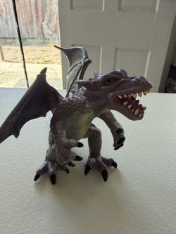 Vintage 2005 Chap Mei Purple Dragon Figure Toy