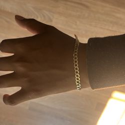 10k Cuban Bracelet 