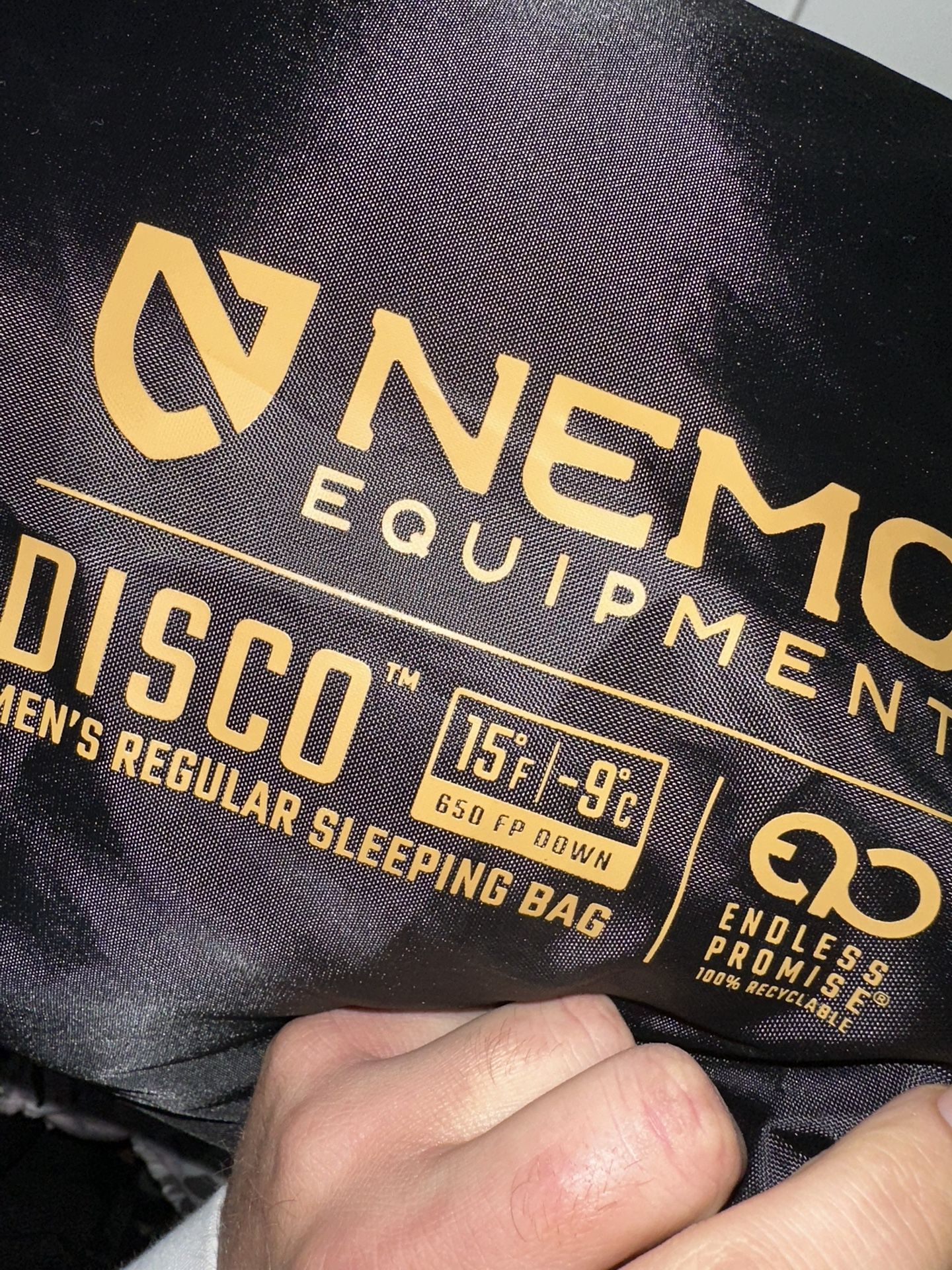 Nemo Disco Men’s Sleeping Bag Regular