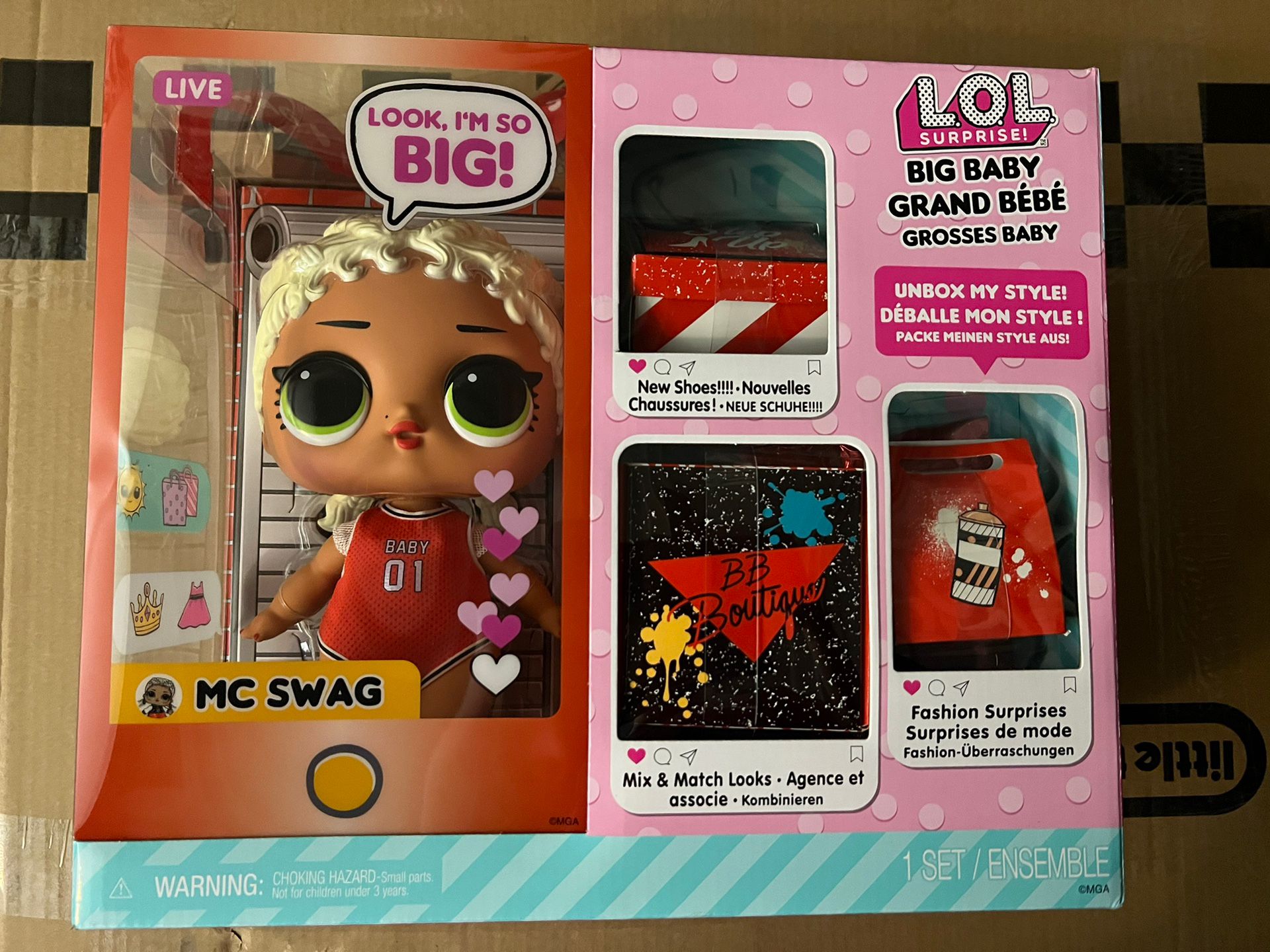 LOL Surprise Big Baby MC Swag