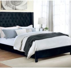 Queen Bed Frame With Mattress 