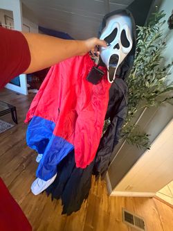 Kids Ghost Face Carrying Inflatable Costume