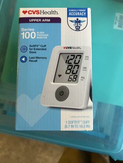 CVS Health Upper Arm Blood Pressure Monitor 